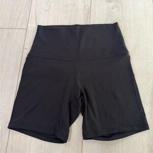 Black Women's High-Waisted Shorts